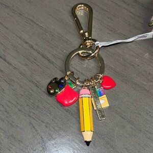 Colorful Teacher BagCharm/ Keychain